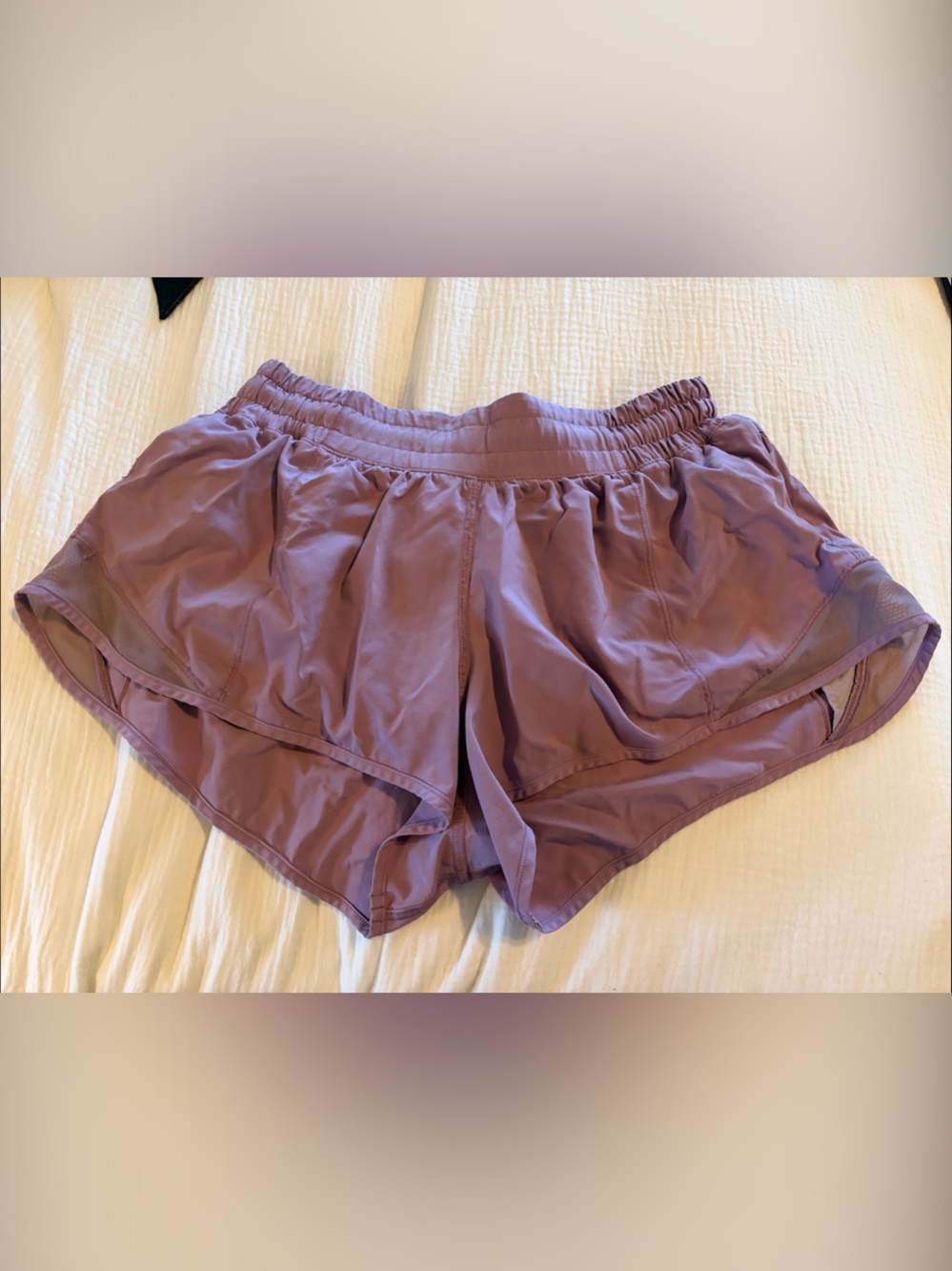 lululemon athletica Mauve/Purple Athletic Shorts